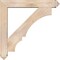 Ekena Millwork Balboa Arts and Crafts Smooth Bracket w/ Offset Brace, Douglas Fir, 7 1/2"W x 46"D x 46"H BKT0806X46X46BOA03SDF - alternate 3